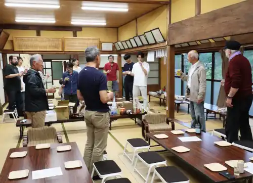 お散歩マーケット慰労会2025.5乾杯-上直竹上分の写真