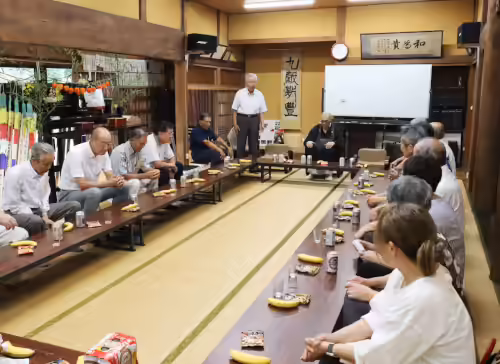 光全寺施食会2025懇親会檀徒総代挨拶-上直竹上分 光全寺施食会2025懇親会檀徒総代挨拶-上直竹上分の写真