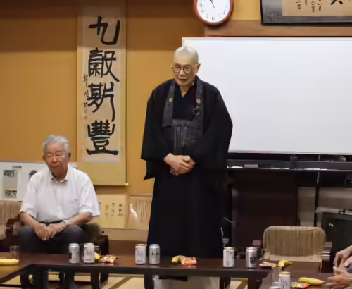 光全寺施食会2025懇親会方丈のお言葉-上直竹上分 光全寺施食会2025懇親会方丈のお言葉-上直竹上分の写真