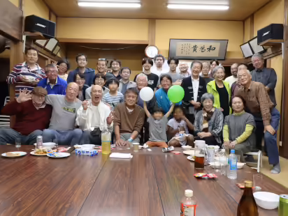 地域交流会2025記念写真-上直竹上分の写真